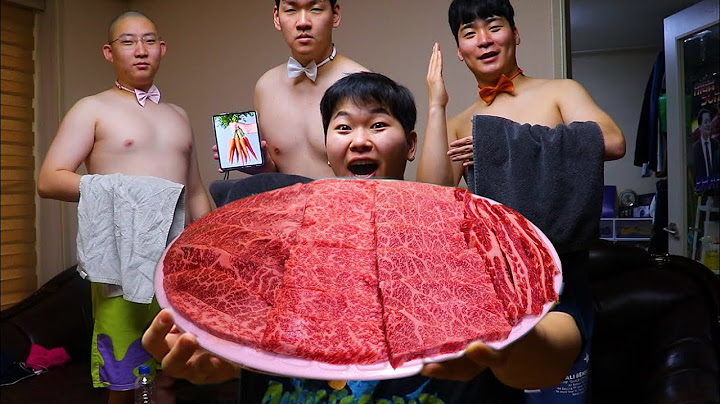 집사들과 생일 기념 한우 260,000원치 먹방!