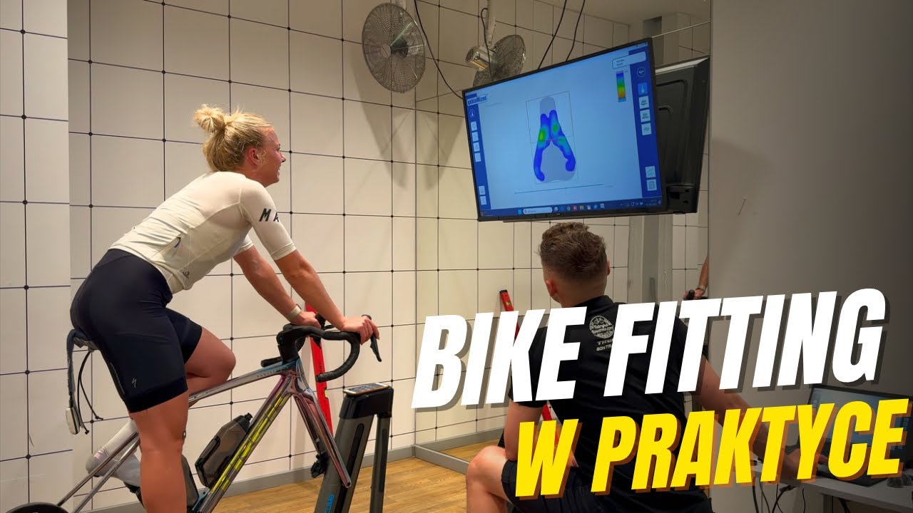 Bike fitting w praktyce z łyżwiarką Karoliną Bosiek