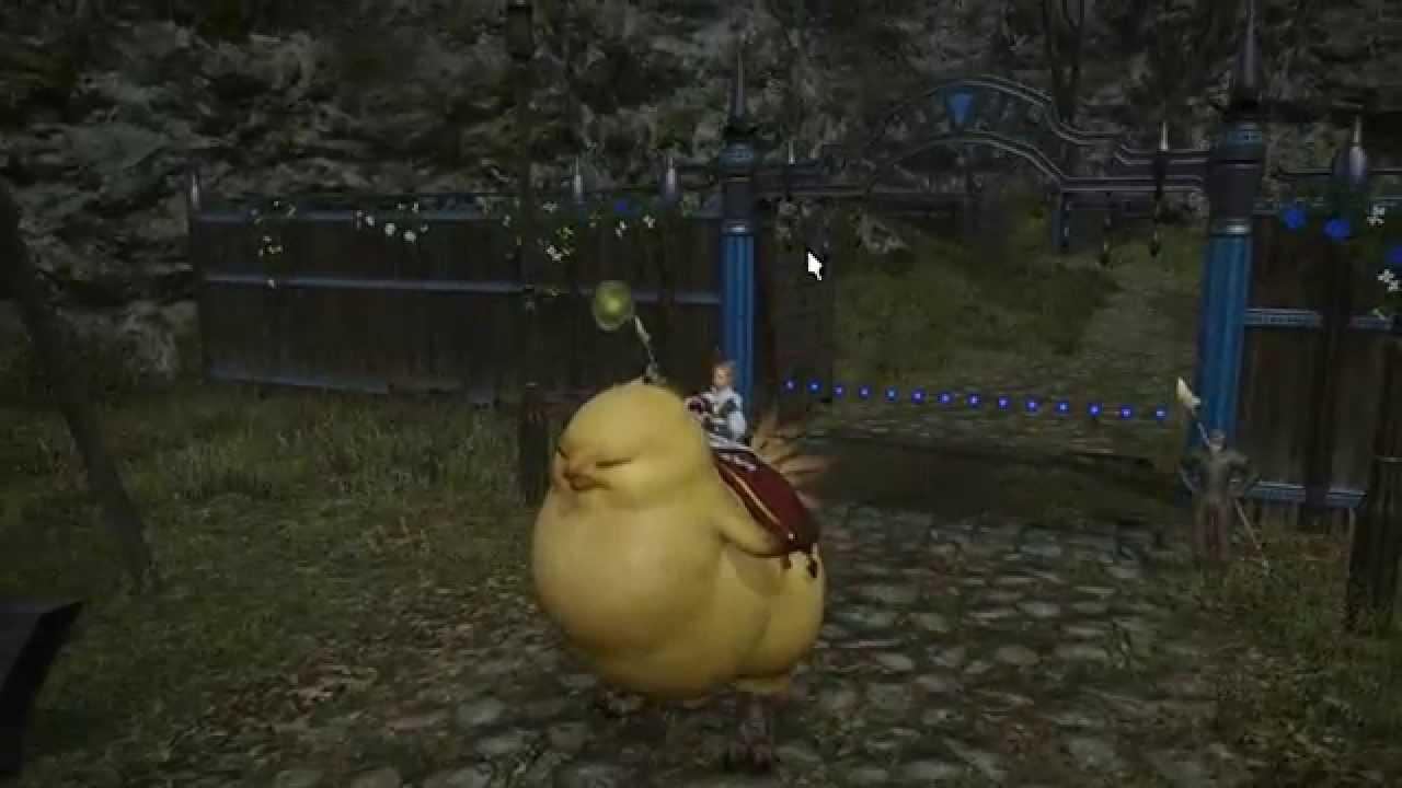 Ffxiv : Fat Chocobo Mount