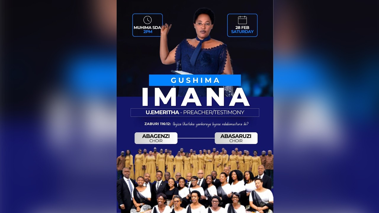 GUSHIMA IMANA, U. EMERTHA - PREACHER/TESTIMONY