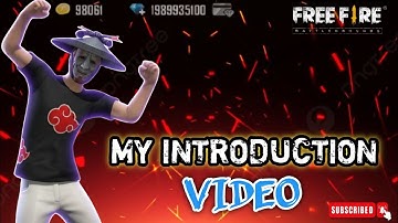 My First Video Of Free Fire 🔥🫀| My Intro Video | Subscribe My YouTube Channel For Free Fire Videos