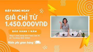 Hướng Dẫn Sử Dụng Máy Phun Khử Khuẩn Nano Bạc SKV
