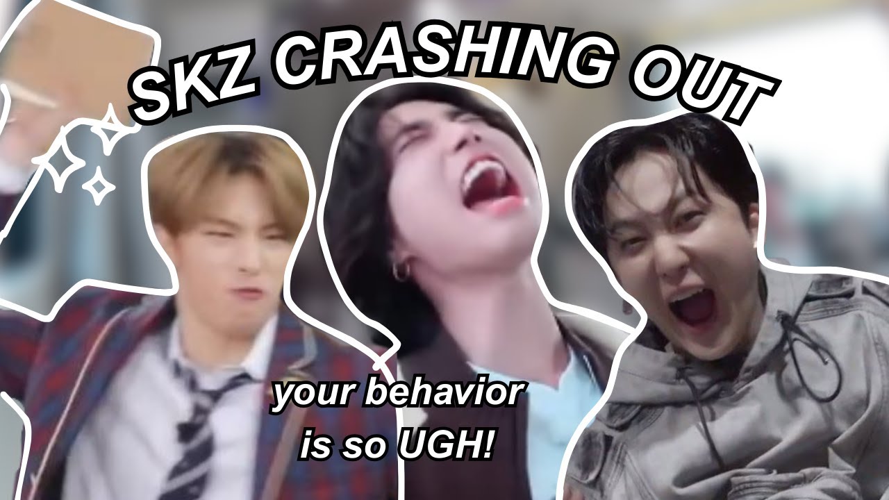 Stray Kids CRASHING OUT for 9 Minutes Straight