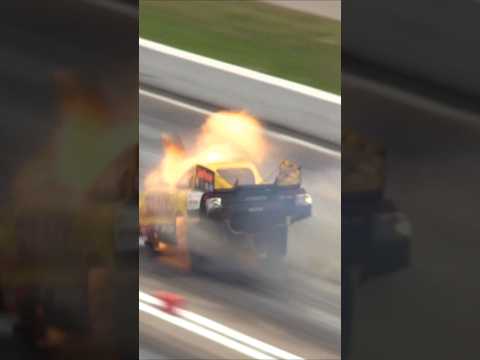 KABOOM 💥 🔥❗️It was an expensive day for Kalitta Motorsports at Brainerd during testing 2023.