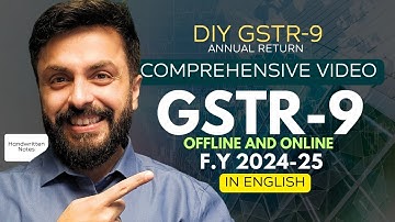 How to File GSTR-9 for FY 2024-25|GST Annual Return|Annual Return GSTR-9 under GSTEnglish AI