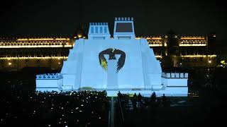 Memoria Luminosa en el Zócalo - Videomapping 3D en réplica de Templo Mayor, 500 años de resistencia