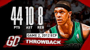 When Rajon Rondo EXPLODED Heat SuperTeam 🔥 44 Points in Game 2 | 2012 ECF