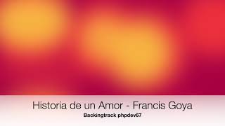 Historia de un Amor - Francis Goya, Instrumental cover