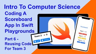 Coding A Scoreboard App With Swift Playgrounds On The iPad - Part 6