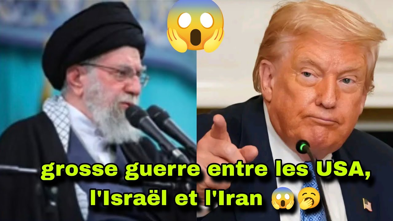 😱C'est Gaté Entre Les USA L'Israël Et L'Iran 🥱 La France Veut Intervenir 🥱🥱(by Richko Bob) 