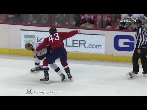 Zach Sill vs Tom Wilson Jan 28, 2015