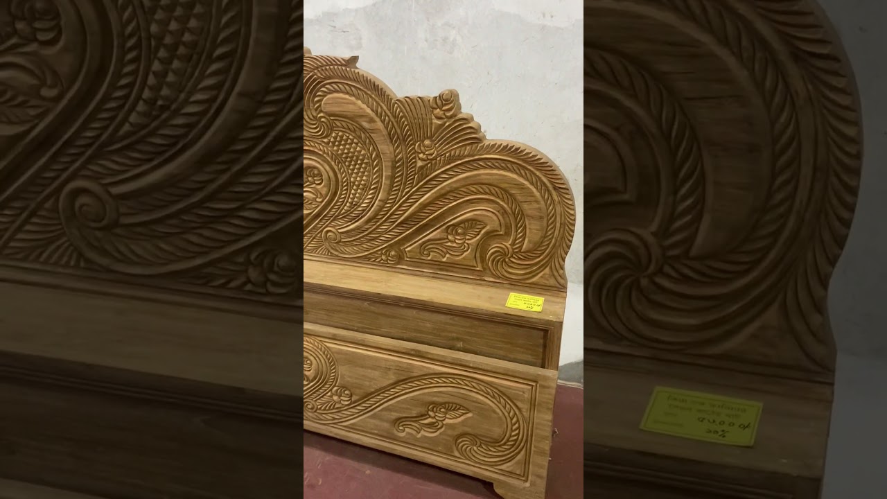Teak Wood Bed on 36-Month EMI