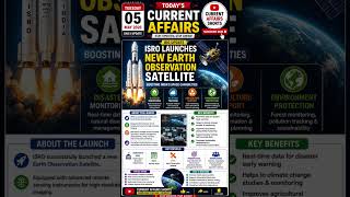 ISRO Launches New Earth Observation Satellite | India Space Update | Current Affairs 2026 #isro