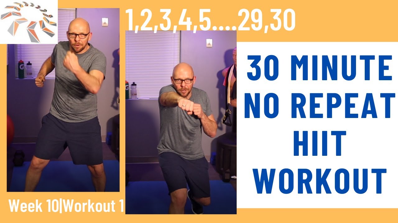 Full Body No Repeat HIIT Workout | Follow Along|PowerWeight - YouTube