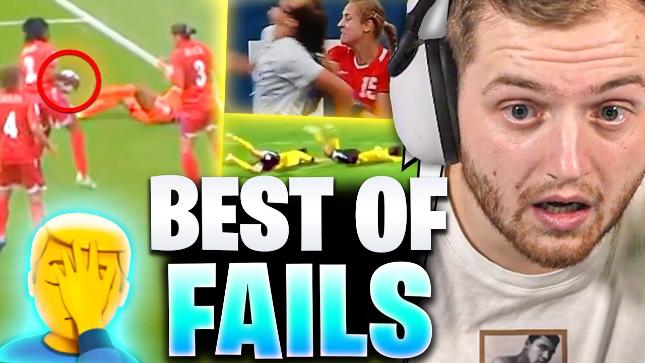 😂😱REAKTION auf FRAUEN FUßBALL FAILS! - EINFACH in DIE HAND GENOMMEN!!  | Trymacs Stream Highlights