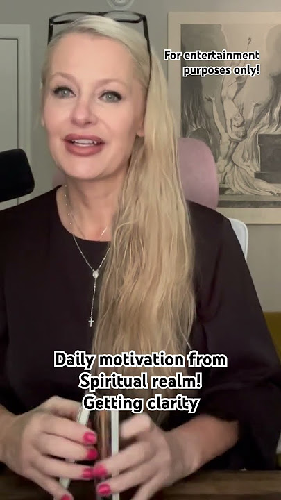 Daily motivation from Spirit getting clarity #tarot #spirituality #motivation #guidance #clarity