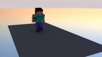 Minecraft Animation Run Cycle Test