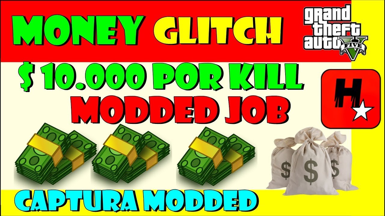 GTA V Money GLITCH captura Modded GTA 5 Money GLITCH Modded JOB YouTube