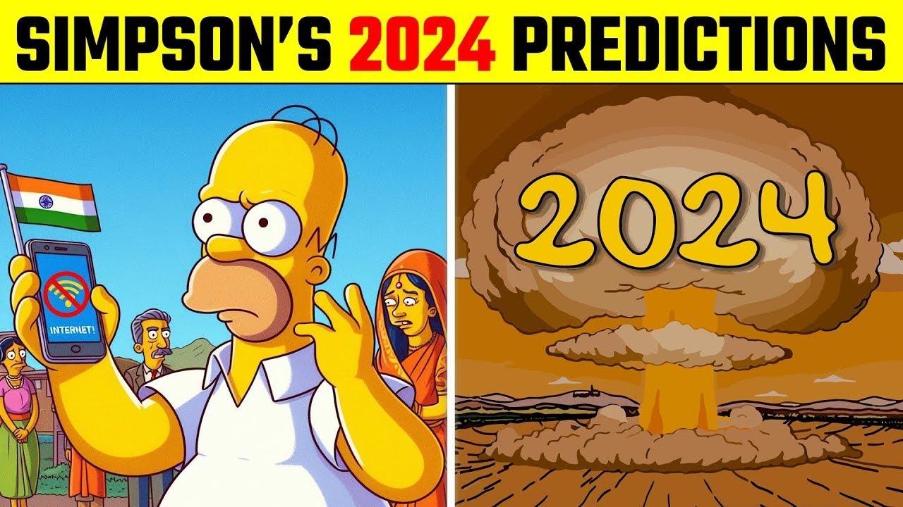 SIMPSONS PREDICTION 2024 ON INDIA YouTube