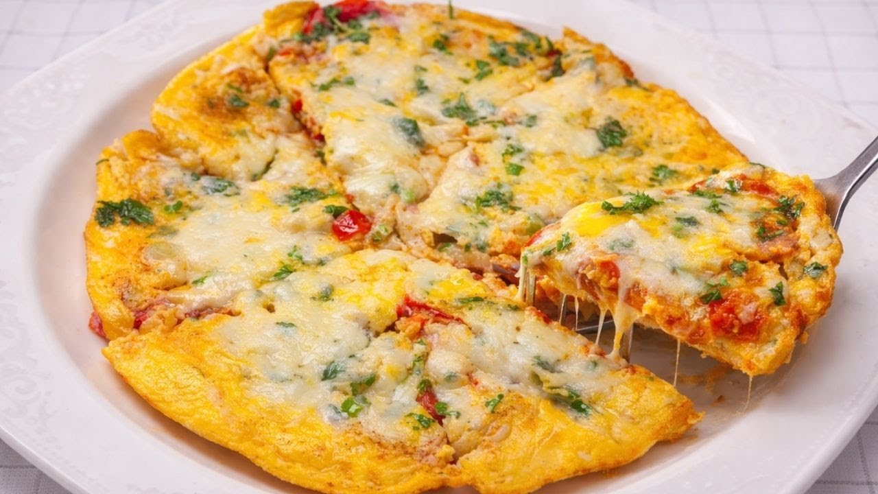 Рецепт яиц с помидорами и сыром | Простой завтрак за 5 минут 🍅🥚🍳🧀