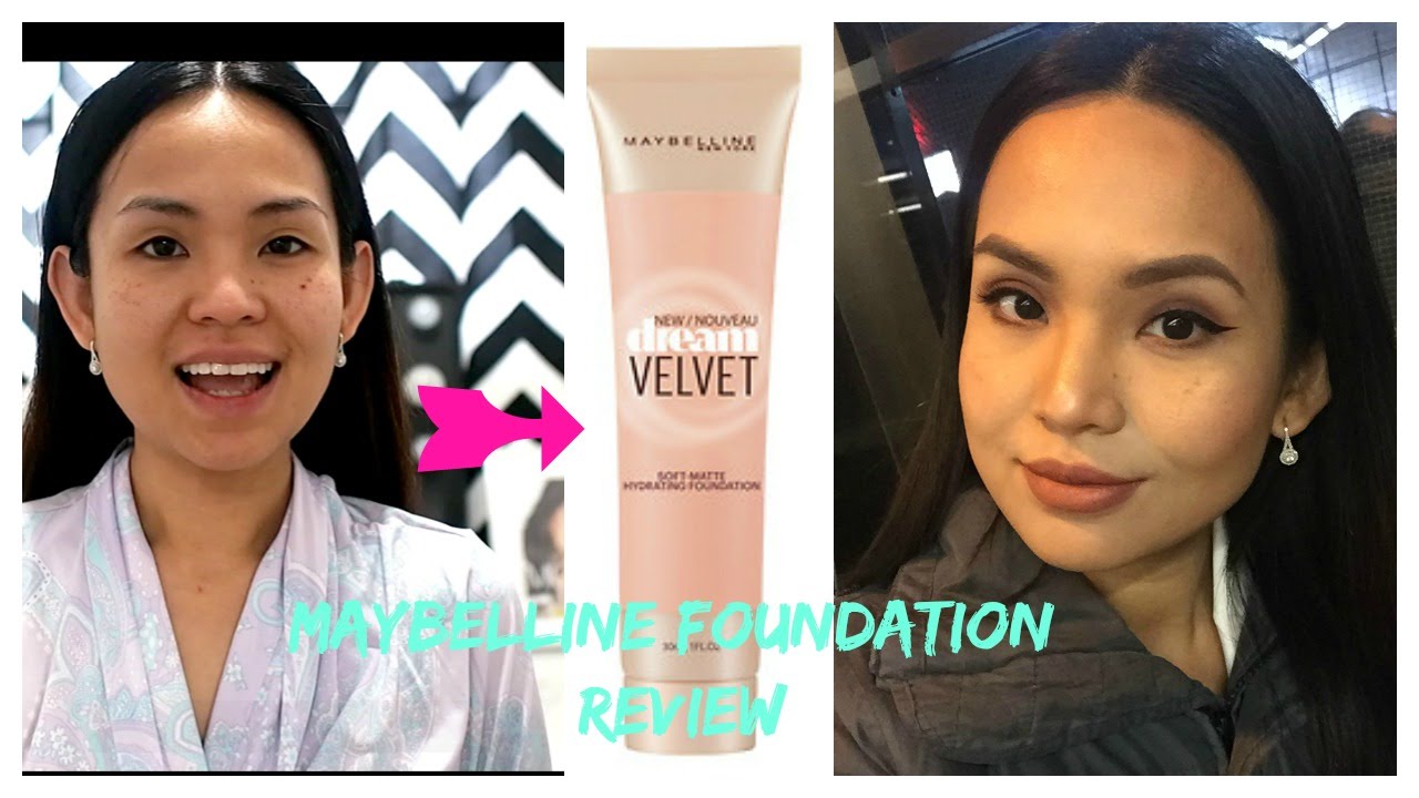 Maybelline Dream Velvet Foundation Review