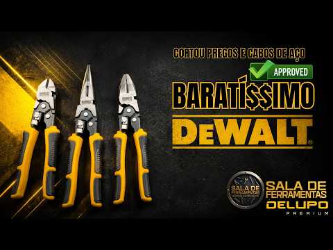 DEWALT 3-PIECE COMPOUND ACTION PLIER SET, PREMIUM TOOLS WITH GREAT VALUE #dewalt