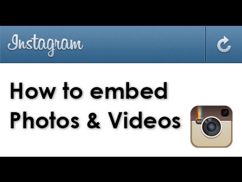 How to embed Instagram photos and videos on your blog or website