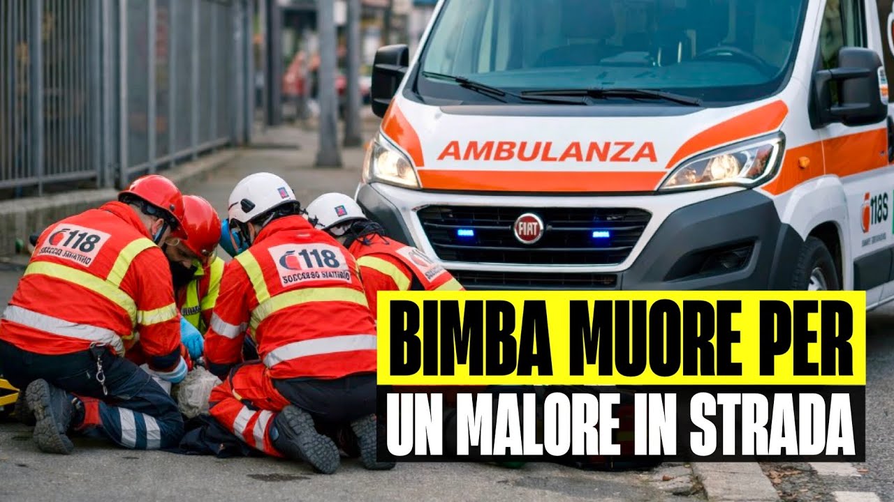 TRAGEDIA, BIMBA DI 5 ANNI IN STRADA PER UN MALORE DAVANTI ALLA MADRE ...