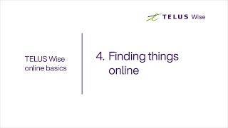 TELUS | Finding things online