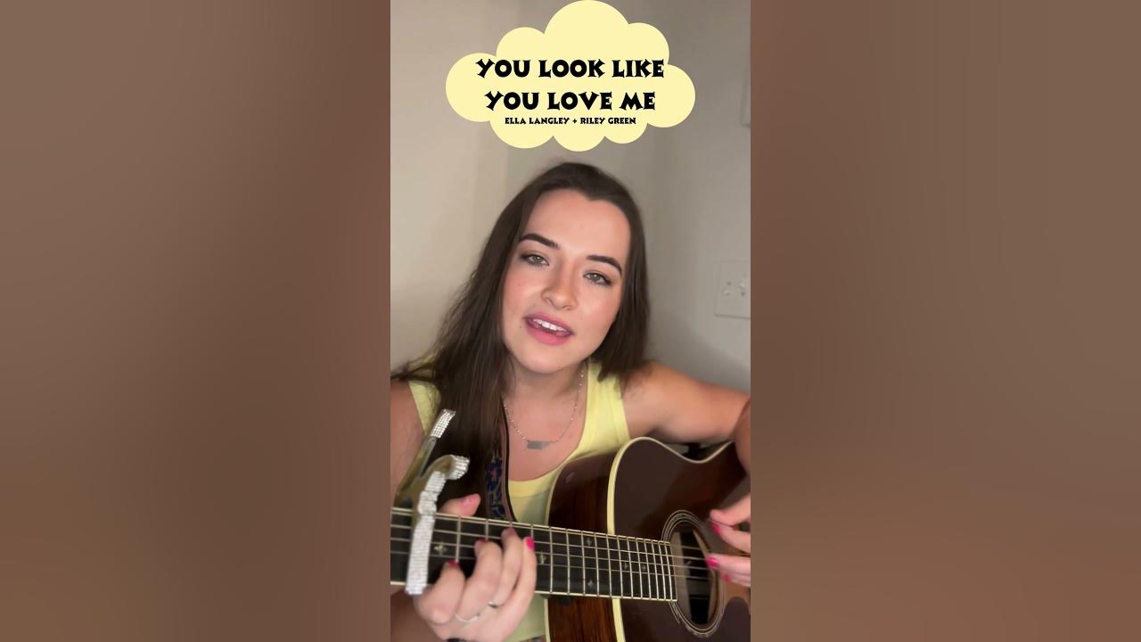 you look like you love me Ella Langley + Riley Green (acoustic cover by Anna Scott) #shorts #foryou