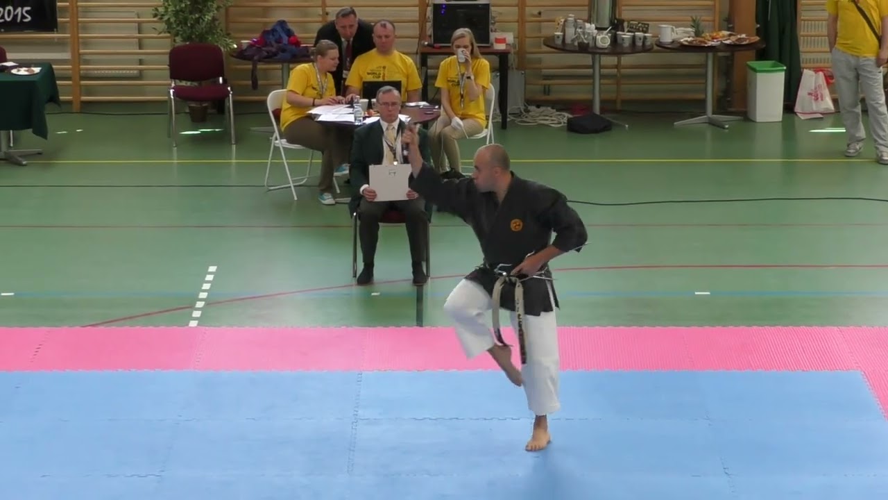 Sensei Thierry MICHEL,   Chinbaru no sai   warsaw 2015