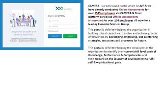 CAMERA - COMPETENCY ASSESSMENT MAPPING EVALUATION & ROADMAP ADMINISTRATION.