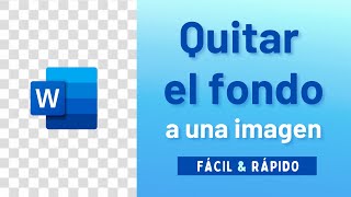 🔷 Como QUITAR el FONDO de una IMAGEN en WORD 🔷 RECORTAR una Imagen en Word