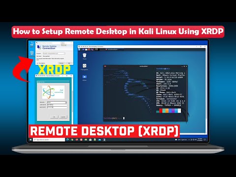 How to Setup Remote Desktop in Kali Linux Using XRDP | Kali Linux 2021.2