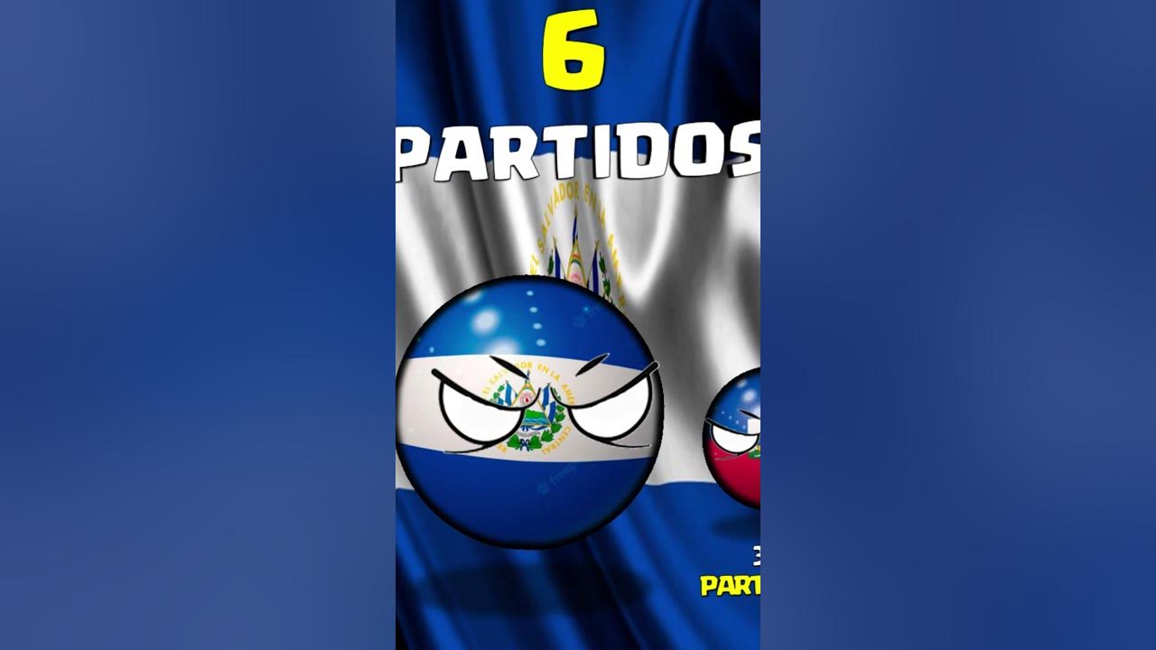 EL SALVADOR VS HAITI en TODOS LOS MUNDIALES COUNTRYBALL YouTube