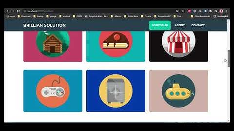 laravel 8 - Create My Landing Page #1