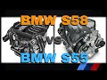 BMW S58 vs S55 Engines: A brief look at the differences &amp; similarities between proper MPower engines