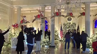 Deck the halls! Take a tour of the 2023 White House Christmas decorations