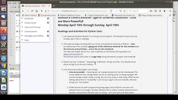 CSC-120, Computing Fundamentals,  Python Lists lecture.