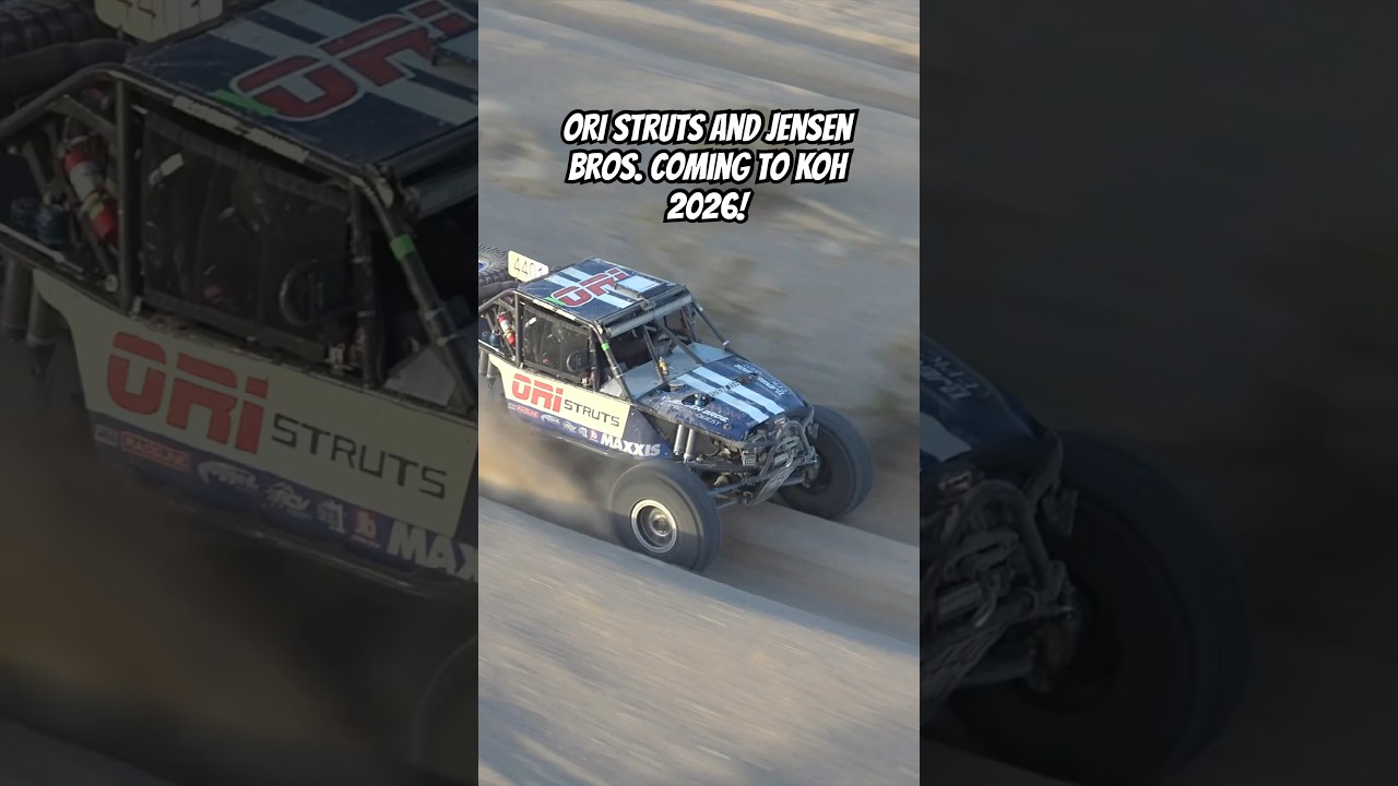 ORI Struts and Jensen Bros. Coming soon to King of the Hammers 2026!