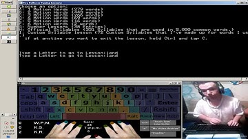 Touch Typing Correctly - Key Rollovers 120WPM - learn Touch Typing