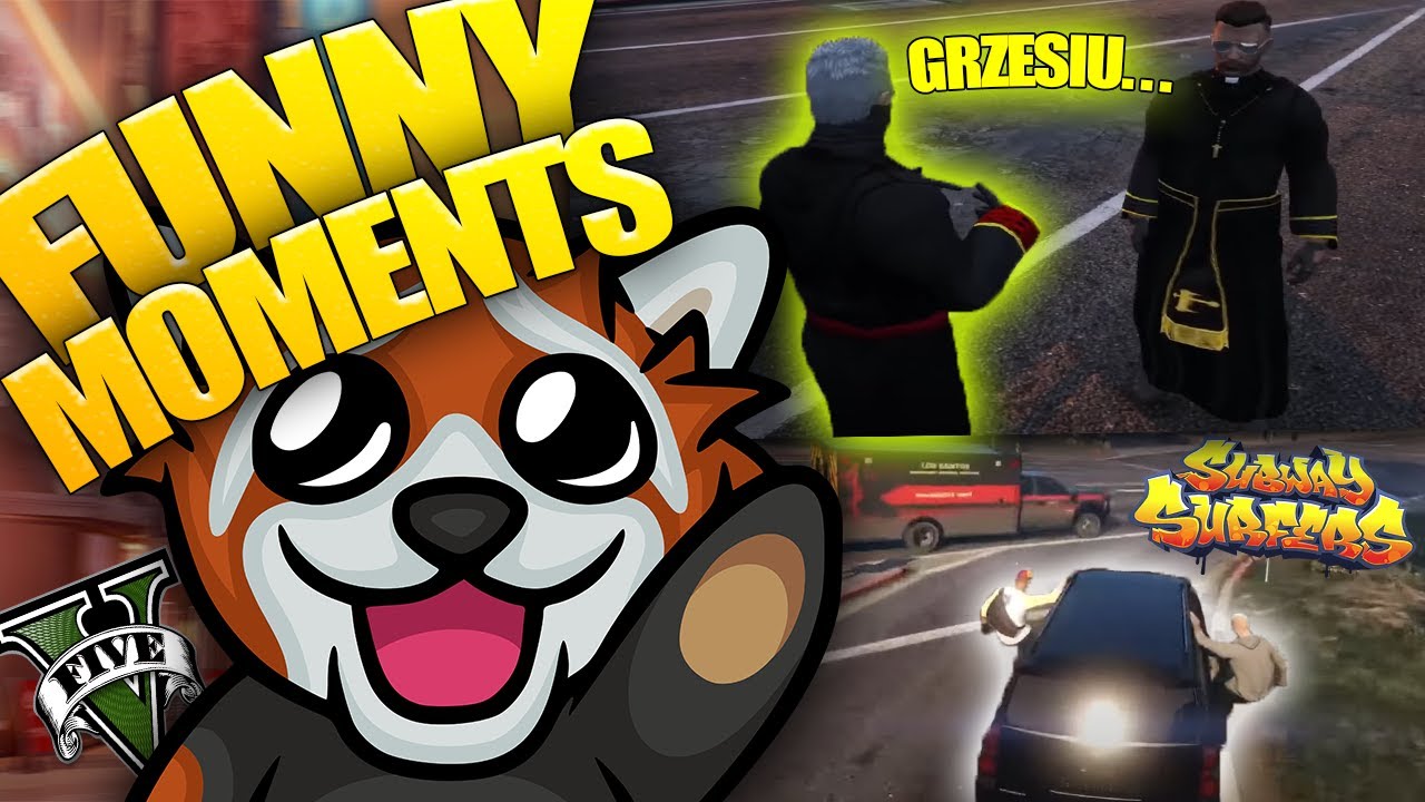 MONTANAH Księdzem i SUBWAY SURFER w GTA (FUNNY MOMENTS #183)