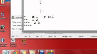 C Programming   16   nested for loop