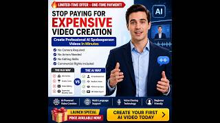 Create Unlimited AI Spokesperson Videos in Minutes | No Camera, No Actors Needed..