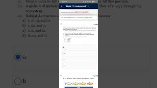 Environmental Science Week 11 Quiz Assignment Solution | NPTEL 2023 | SWAYAM #shorts #shortvideo