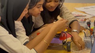 Famous Hands-on learning in action: Castor Bot using the iBot Kit | AI -Robotics Lab at GUPS Purathur. Wealth