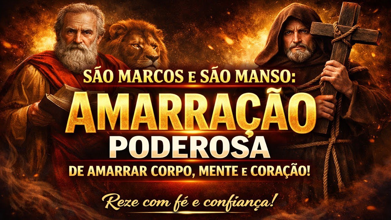 REZA BRAVA DA AGONIA DE SÃO MARCOS E SÃO MANSO PARA ELE CHORAR DE SAUDADE E TE LIGAR! #amarração