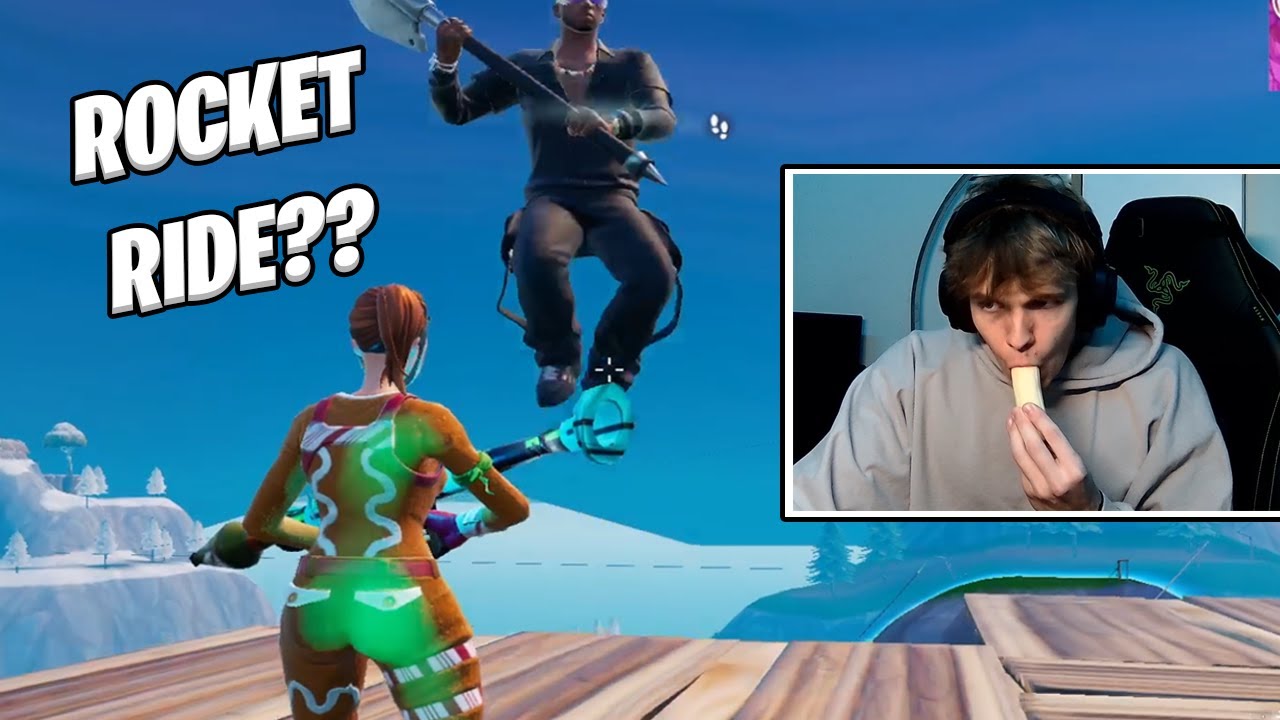 KEMOL | FORTNITE FREESTYLE, REKORD ŚWIATA W JEDZENIU BANANA