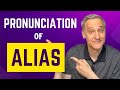 Master English Pronunciation: How to Pronounce &#39;Alias&#39; | Single Step English
