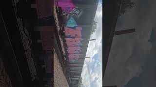 BNSF MANIFEST BLOWING THROUGH WITH SOME H1 PATCH HOPPERS, CONRAIL, AND N&W
